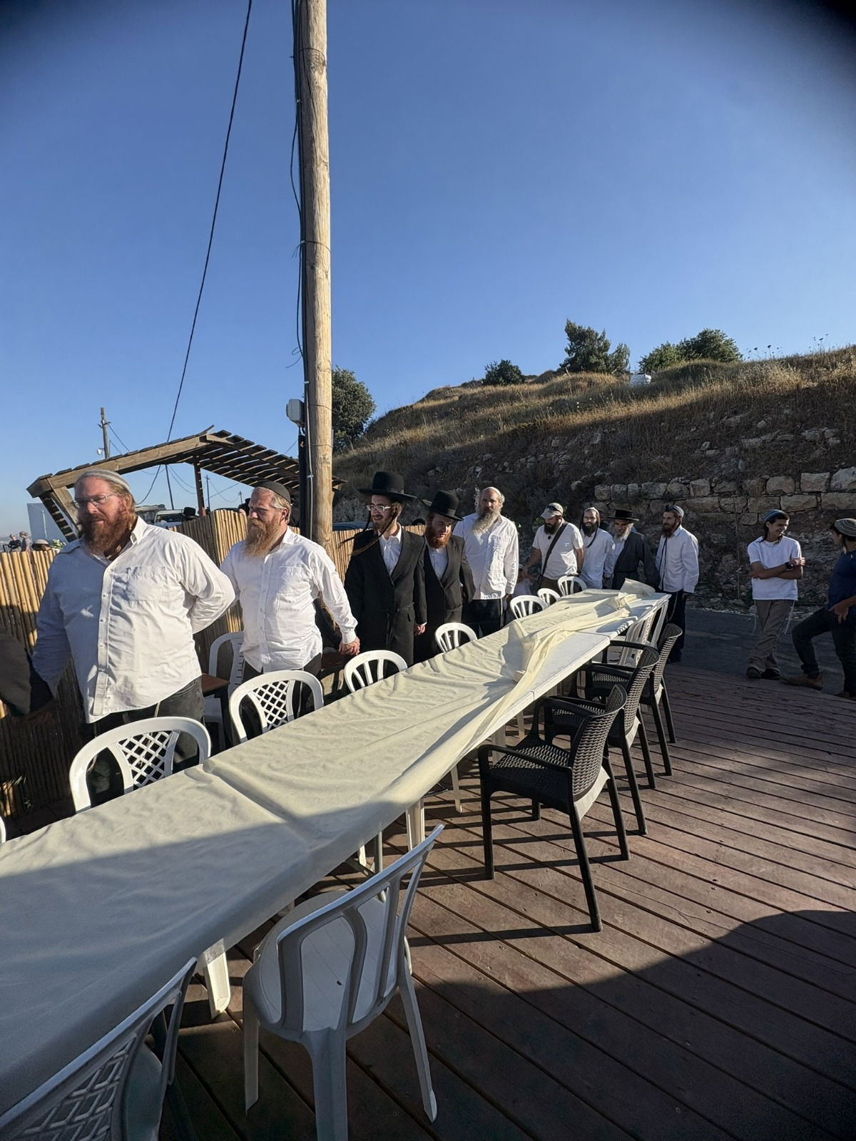 חנוכת בית הכנסת במצפה יוסף