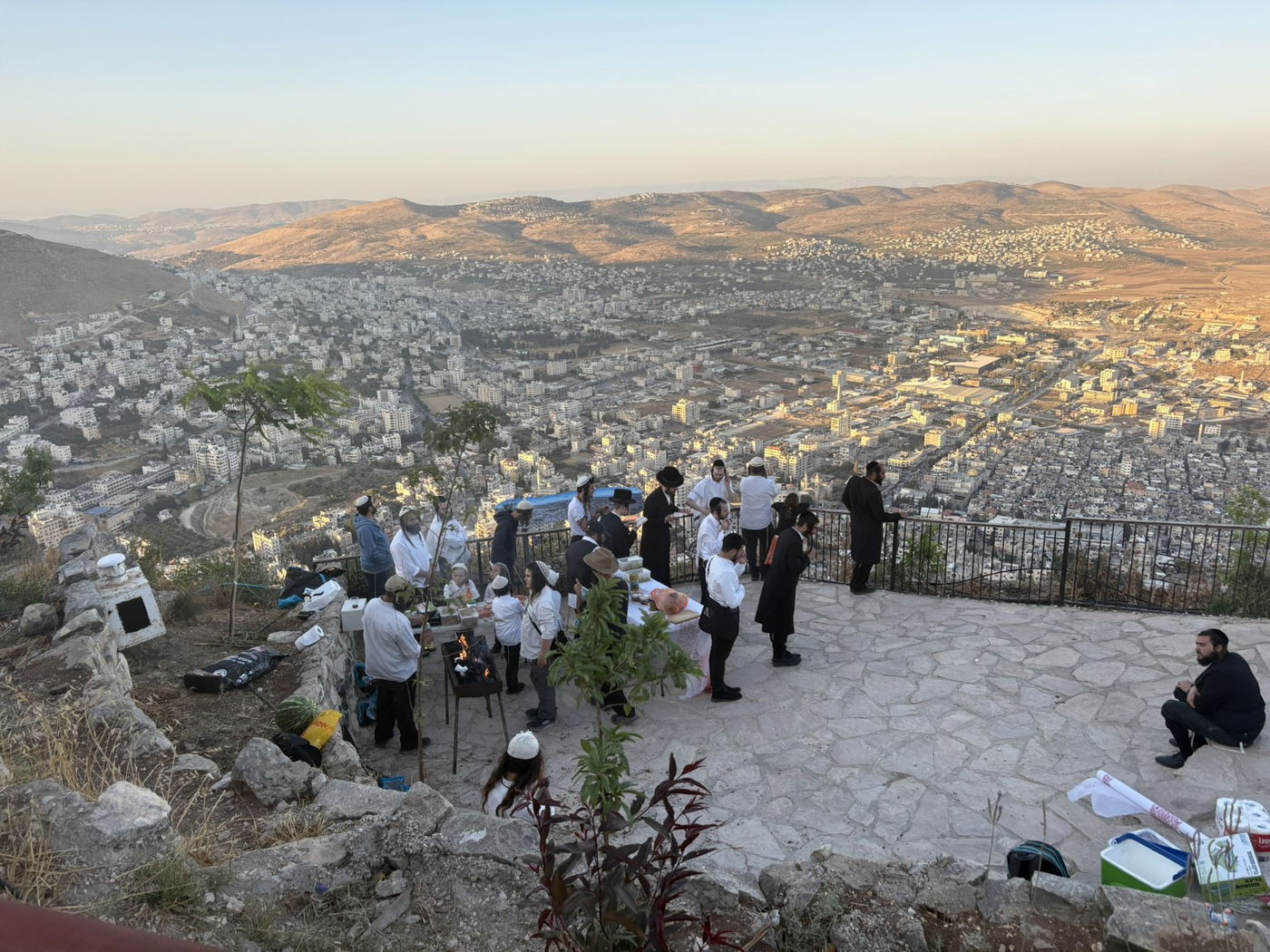 חנוכת בית הכנסת במצפה יוסף