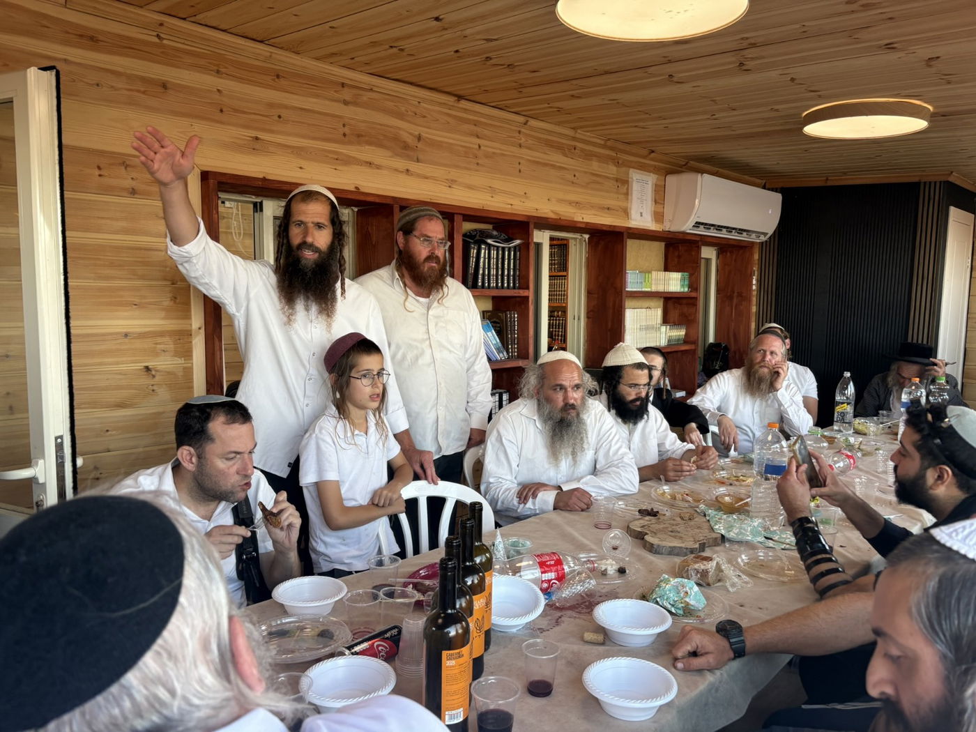 חנוכת בית הכנסת במצפה יוסף