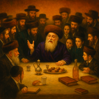 משולחן גבוה קא זכו - הרבי בטיש