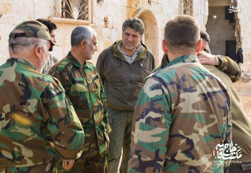 חאג' יונס עם קאסם סולימאני