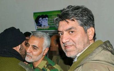 חאג' יונס עם קאסם סולימאני