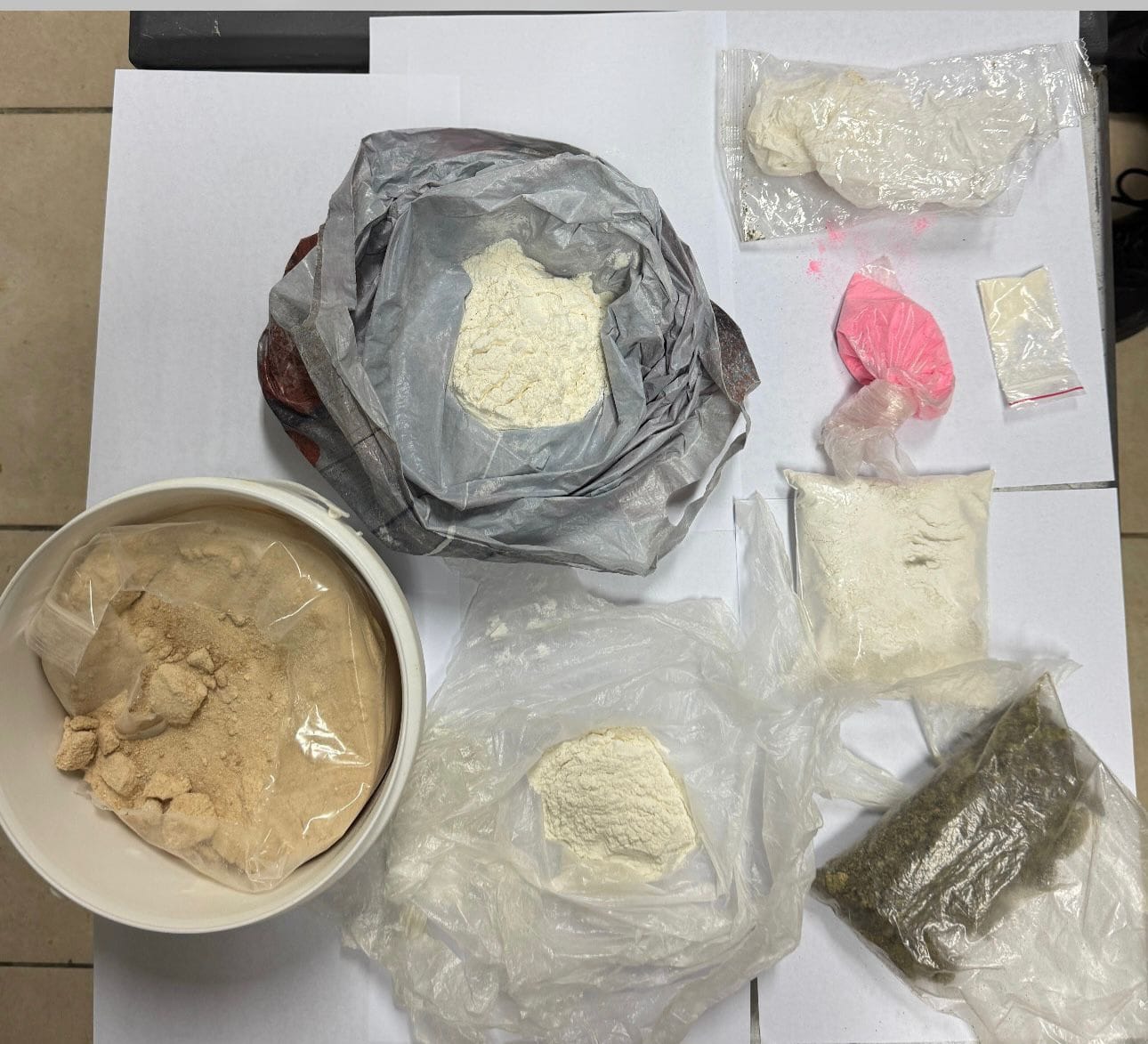 מעבדת הסמים שנתפסה