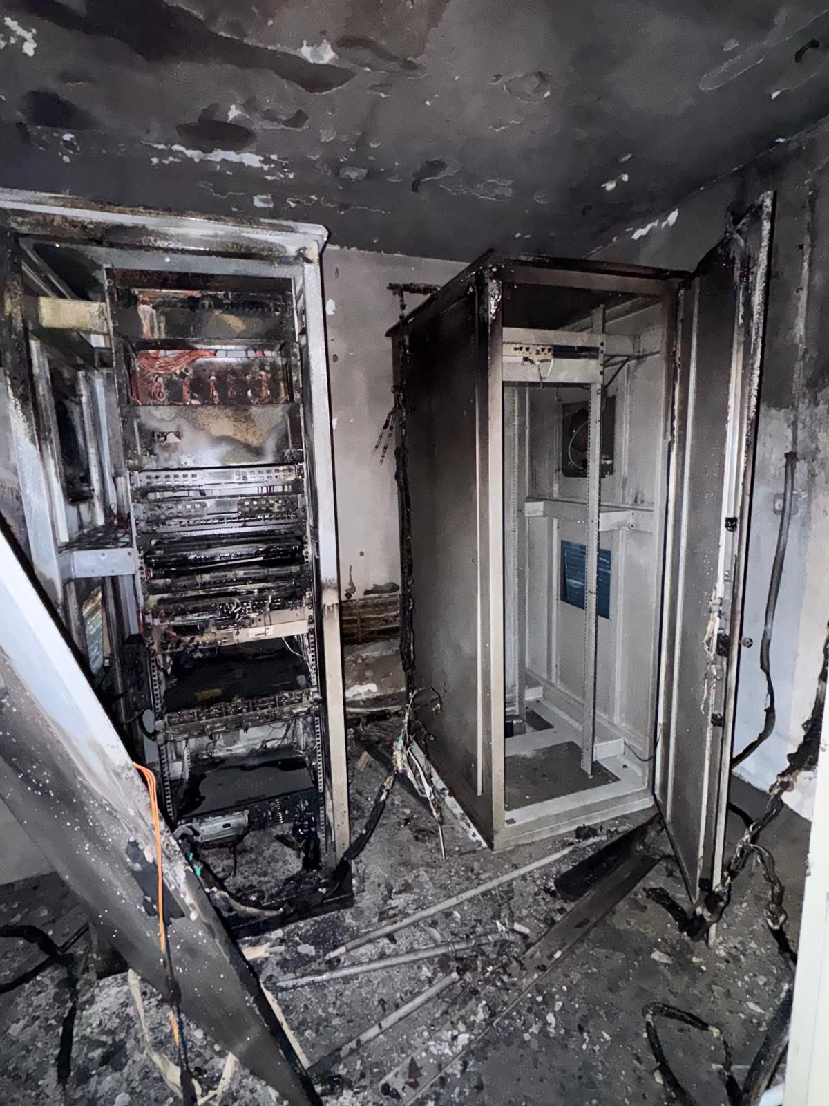 המתקן שנפגע