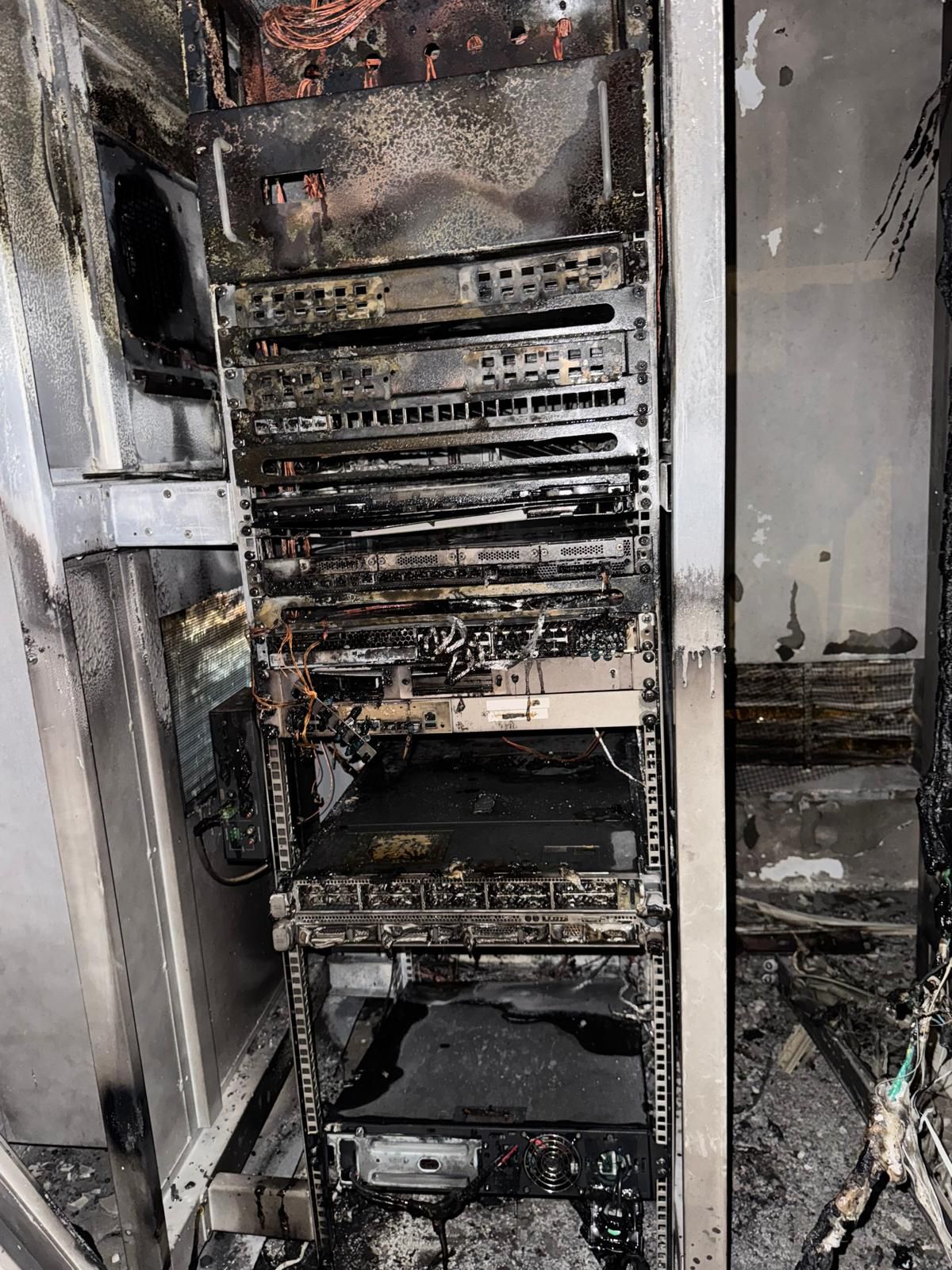 המתקן שנפגע