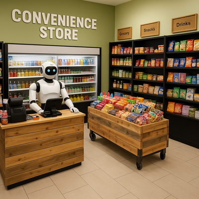 מה בשבילכם? חנות עם שירות AI