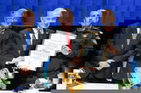 ראש הממשלה נתניהו במכללה לשוטרים