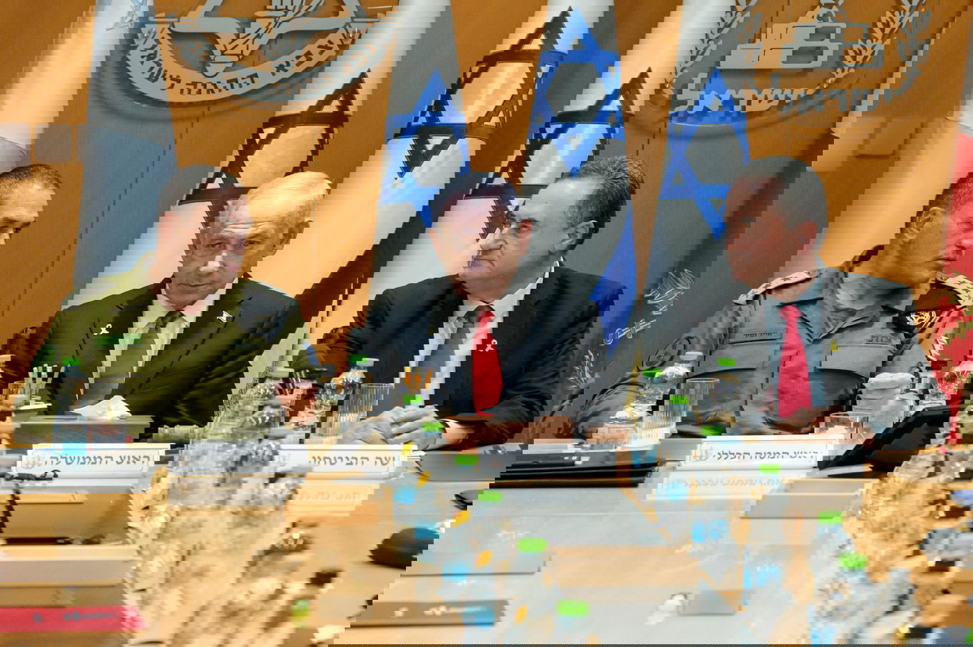 נתניהו, כ"ץ והרמטכ"ל עם פורום מטכ"ל