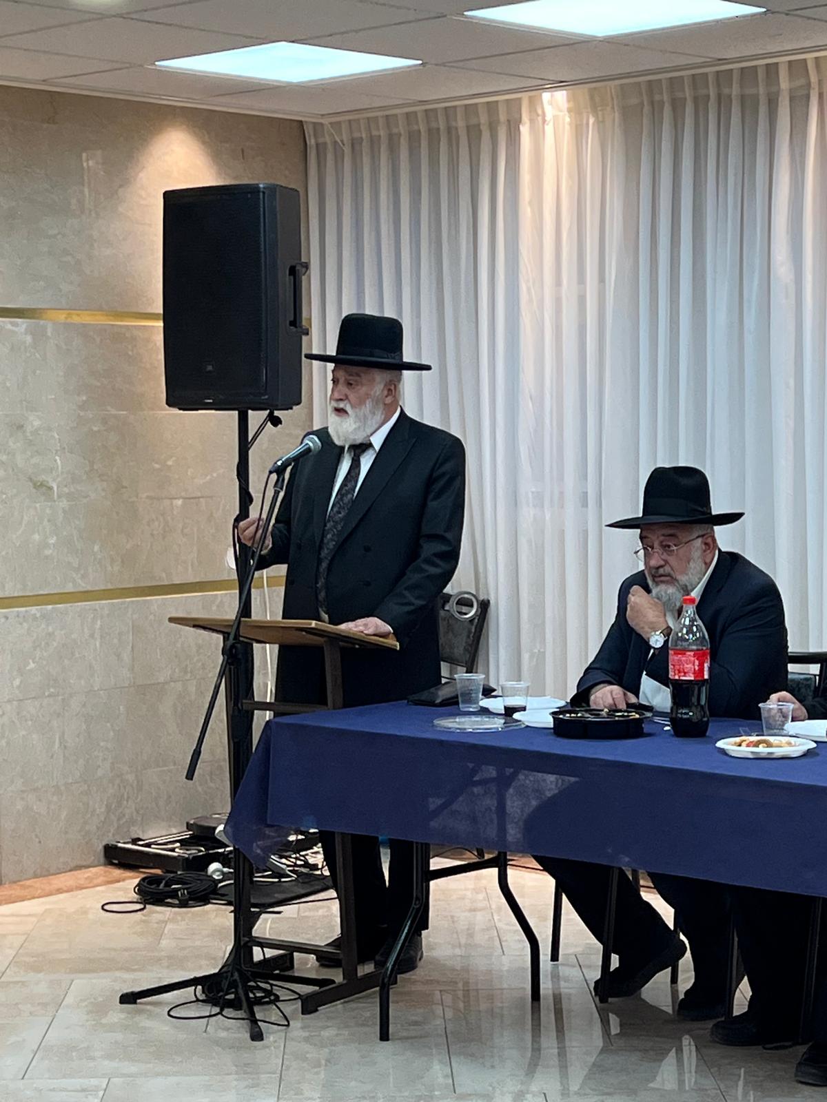 עצרת במלאת ימי השבעה על האה"ח מרת מסעודה לוי ע"ה