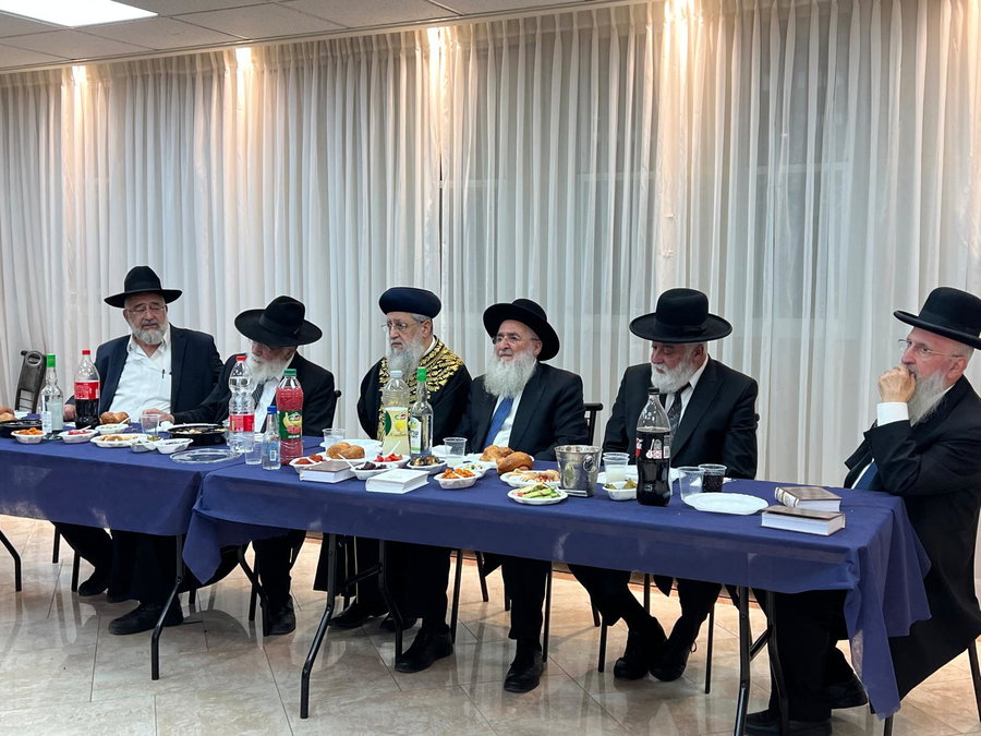 עצרת במלאת ימי השבעה על האה"ח מרת מסעודה לוי ע"ה