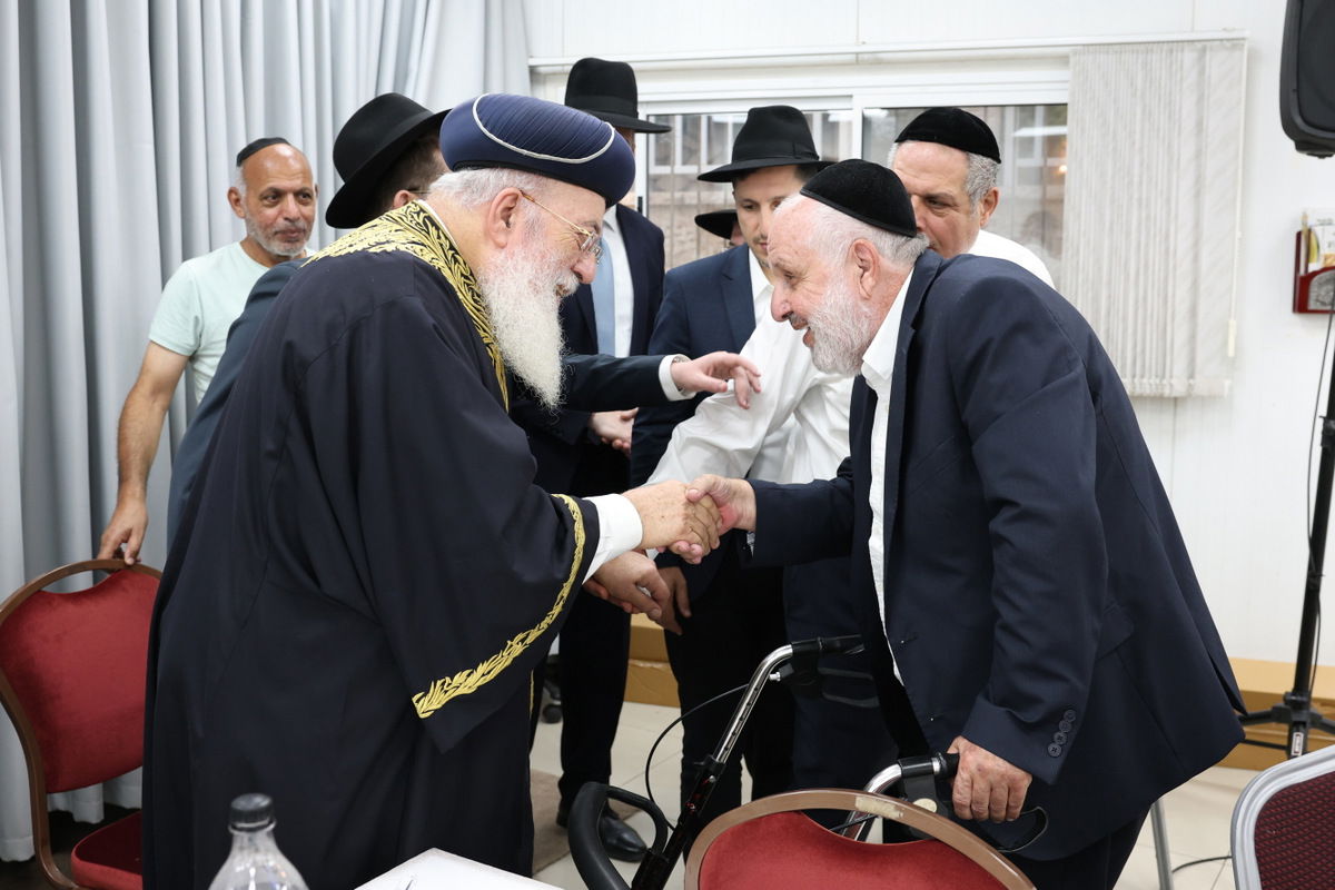 יום השנה הראשון של הגאון רבי יהודה דרעי זצ"ל