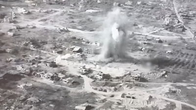 כך נראית השמדת מנהרה באורך שלושה קילומטרים: צפו בתיעוד מעזה