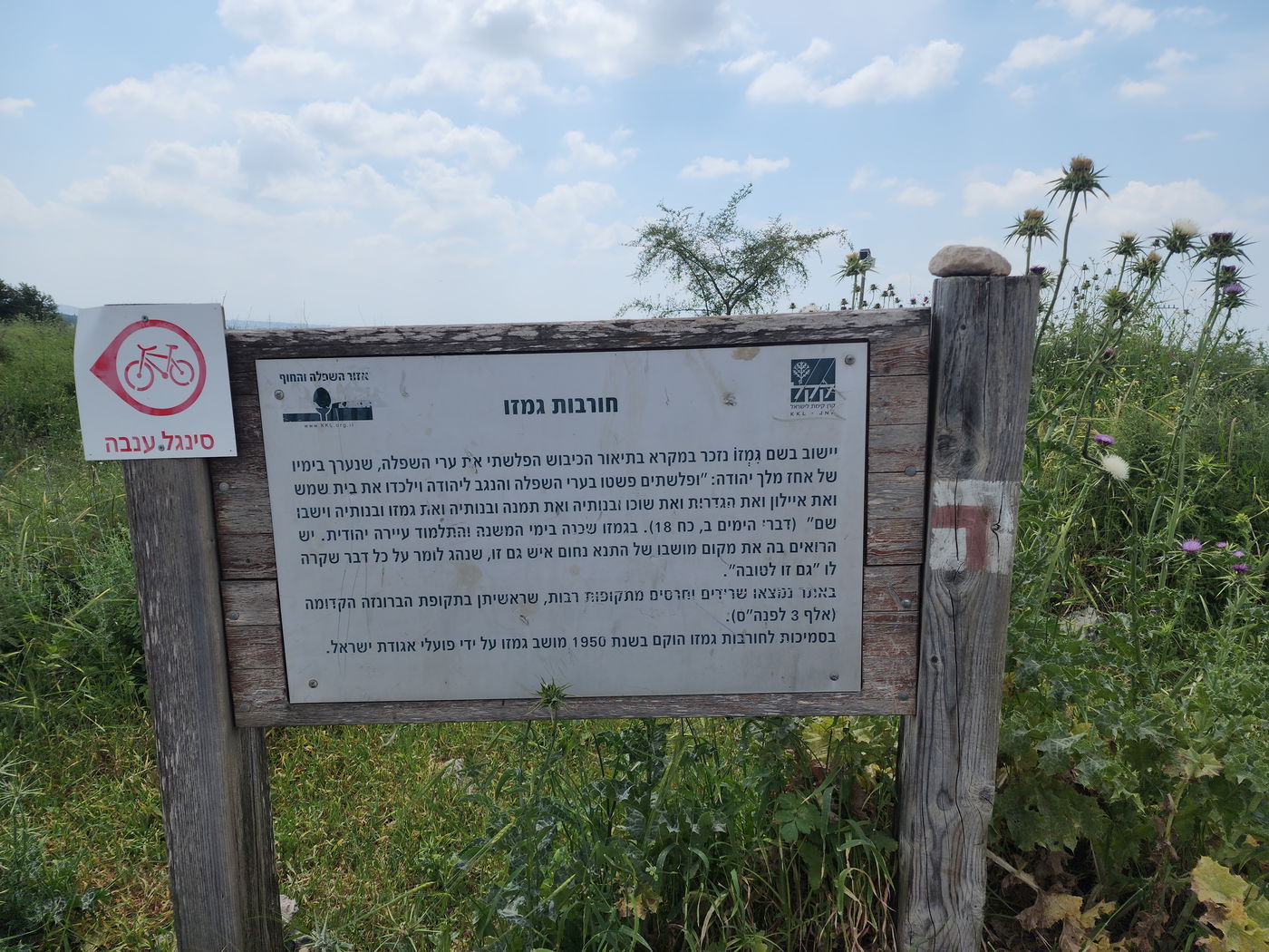 'מעלות יהונתן' - תצפית השנים מתל גמזו