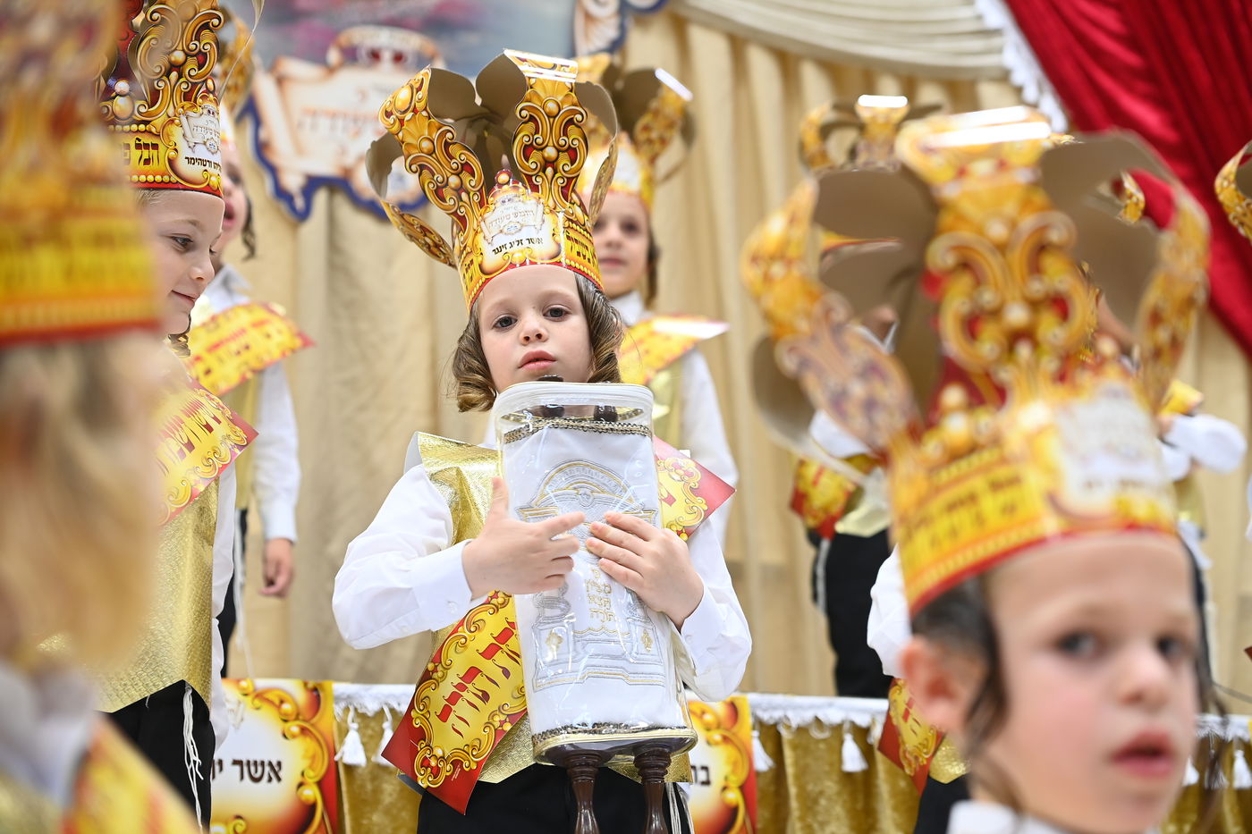 מסיבת חומש ב"ת ויז'ניץ בעפולה