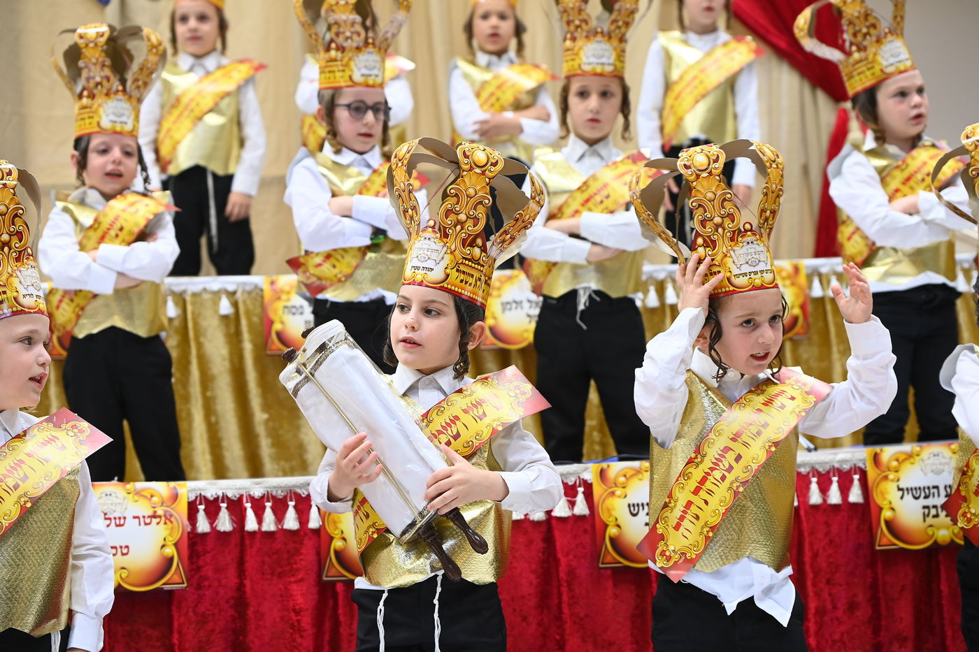 מסיבת חומש ב"ת ויז'ניץ בעפולה