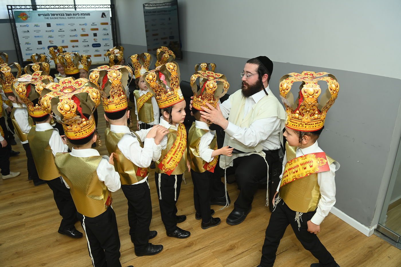 מסיבת חומש ב"ת ויז'ניץ בעפולה