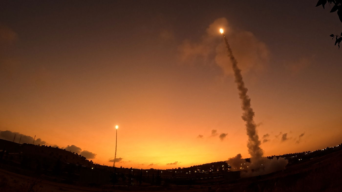 תיעוד של מערכת ה'חץ' במהלך המלחמה עם איראן