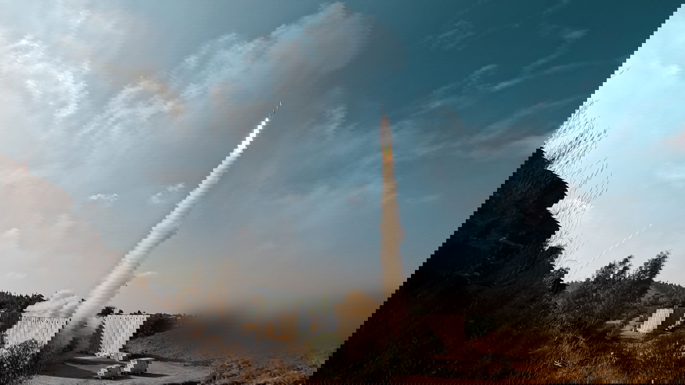 תיעוד של מערכת ה'חץ' במהלך המלחמה עם איראן