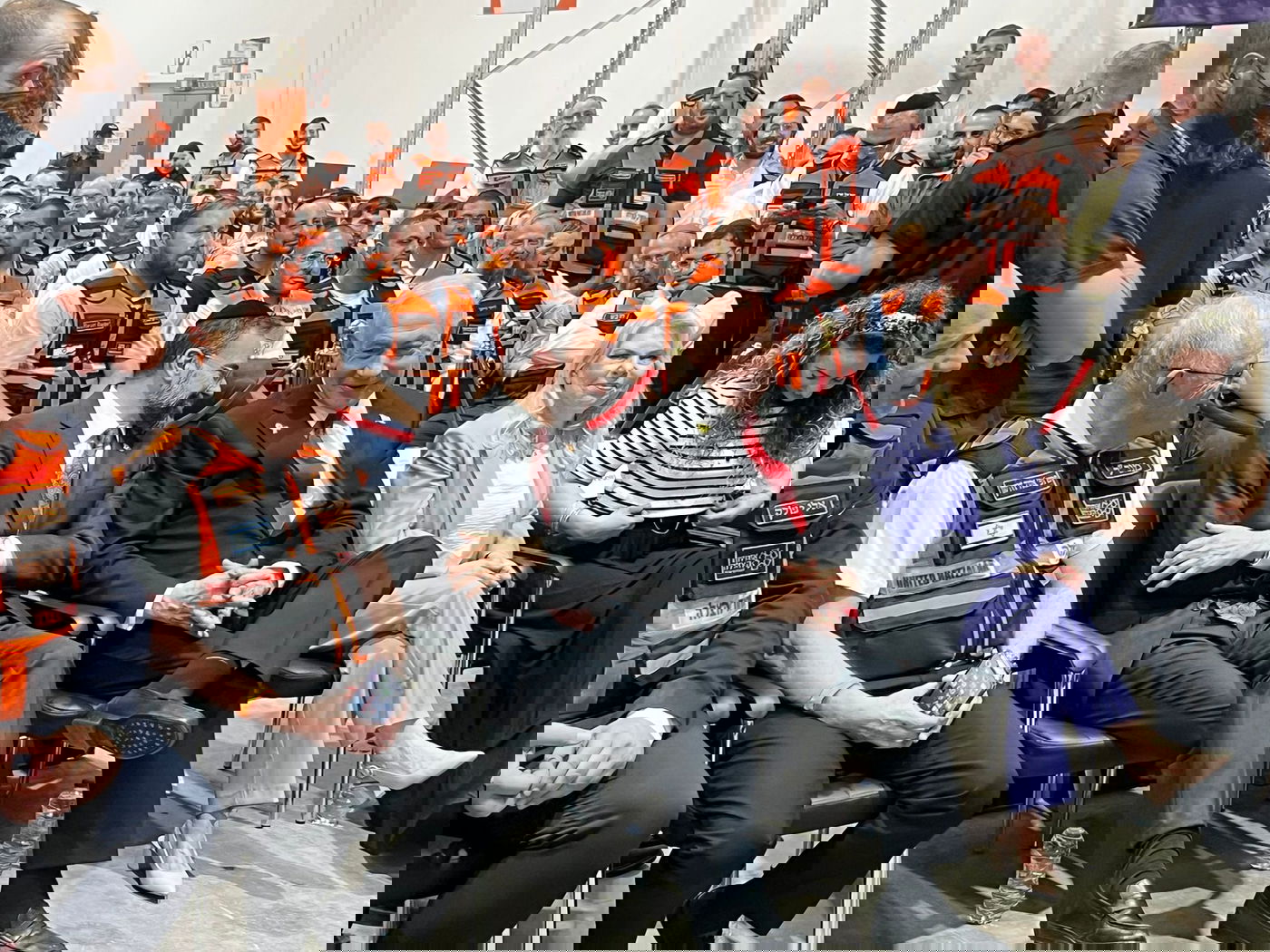 נתניהו ב'איחוד הצלה': "נכנסתם לתוך האש וההריסות, לחלץ ולהציל" | צפו