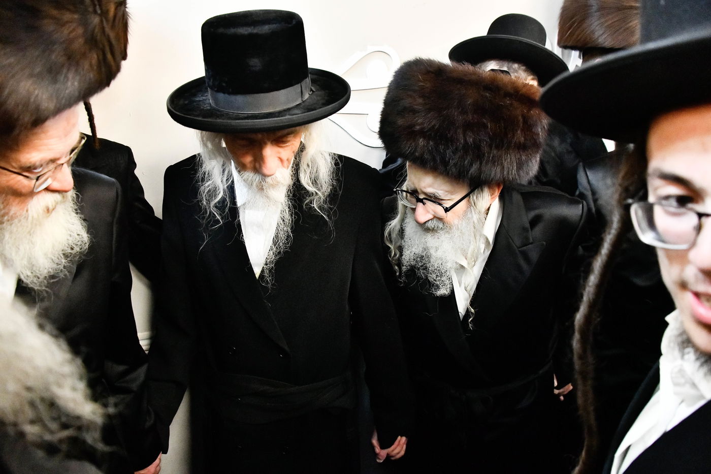 האדמו"ר מאמשינוב בחתונה בבני ברק