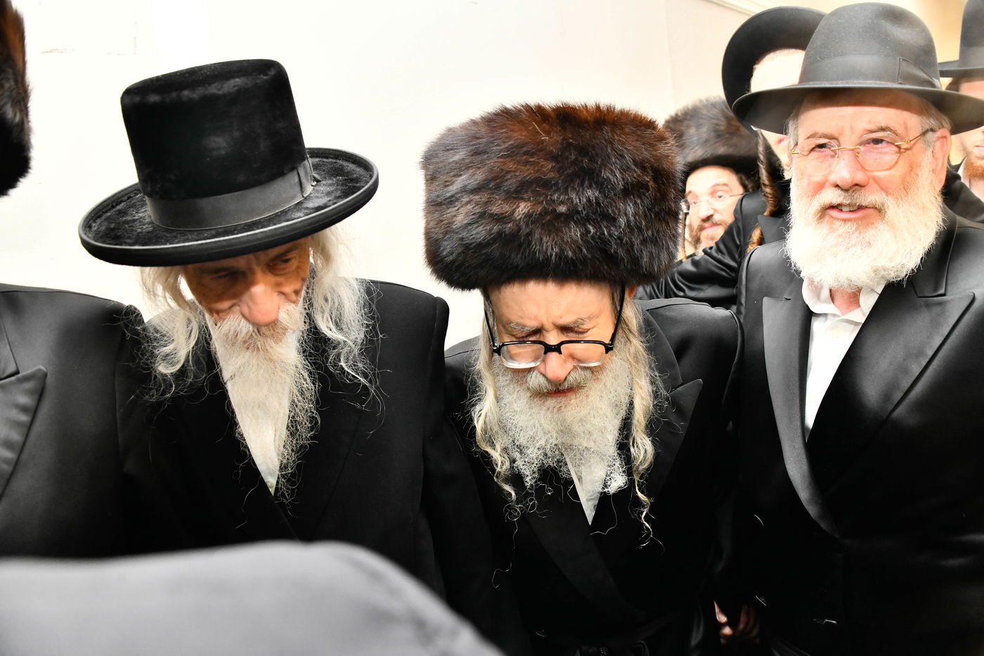 האדמו"ר מאמשינוב בחתונה בבני ברק