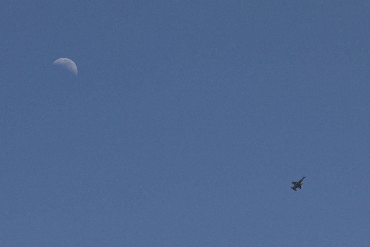 מטוס קרב בשמי ישראל, אתמול 