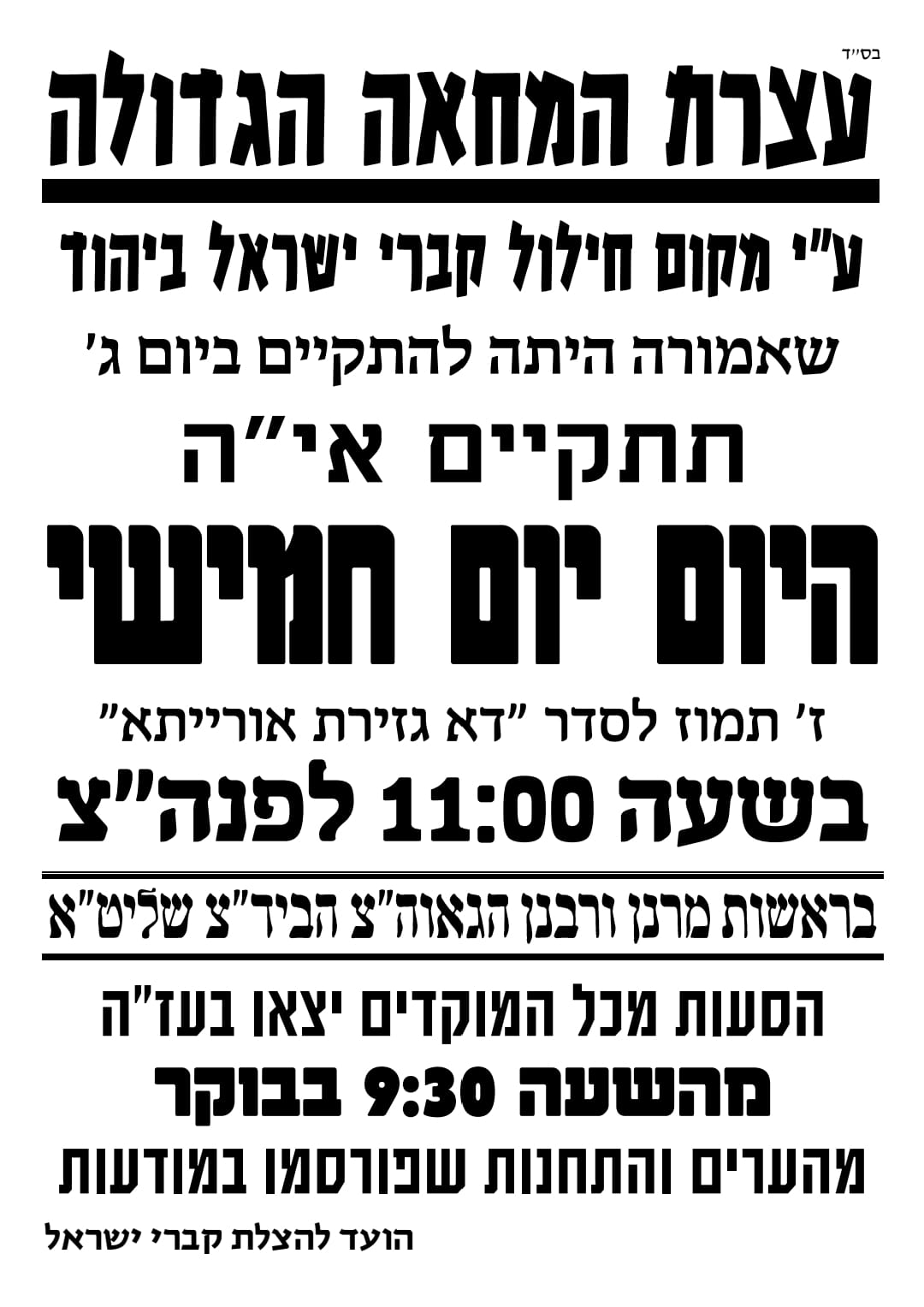 חברת 'אאורה' ממשיכה לחלל קברים עתיקים ביהוד | הרבנים הראשיים יוצאים במחאה