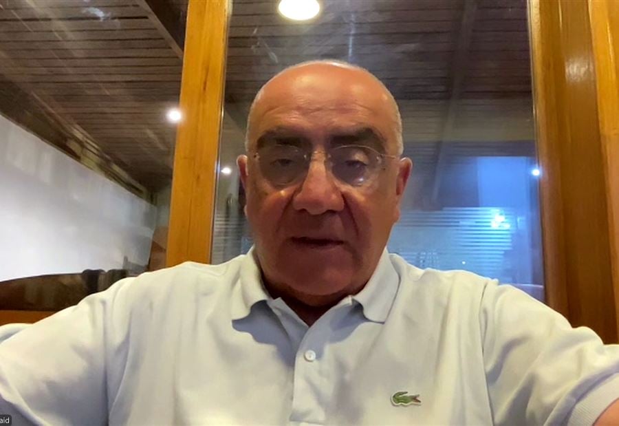 הפוליטיקאי הלבנוני פארס סעיד, בראיון