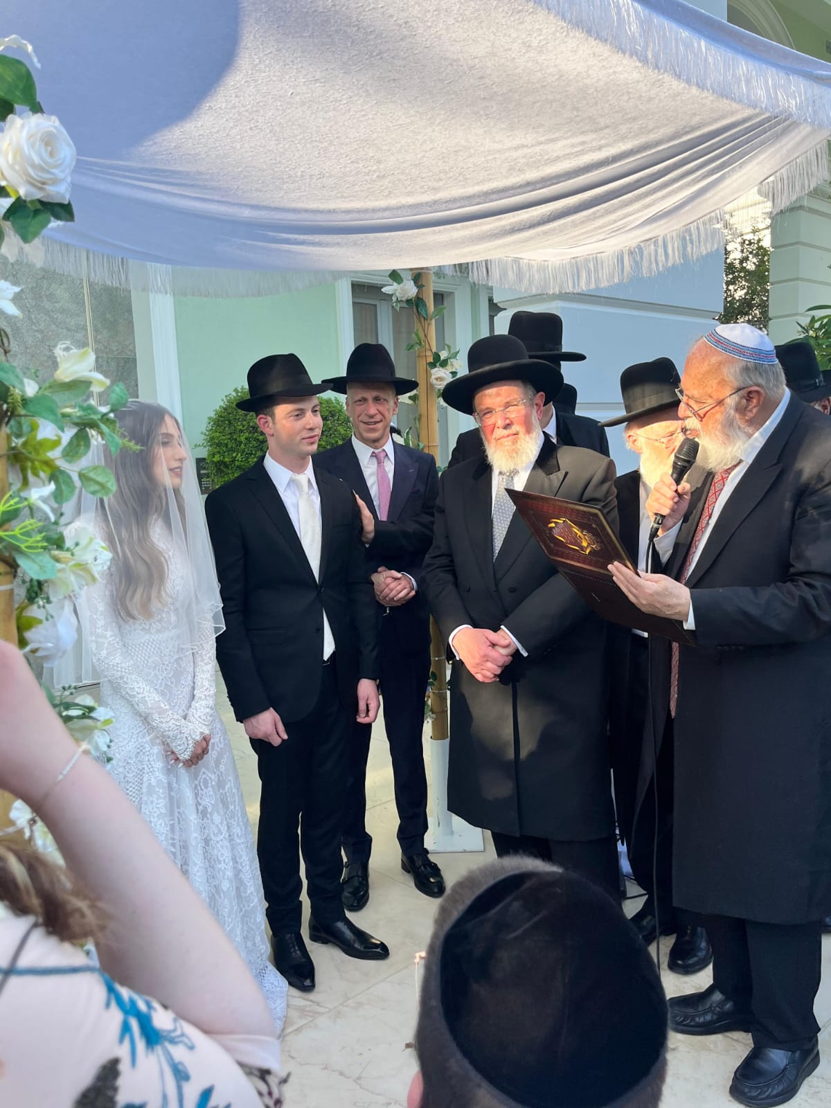 שמחת נישואי בן הרב אשר ויזל 