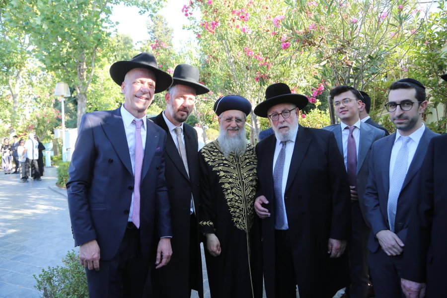 שמחת נישואי בן הרב אשר ויזל