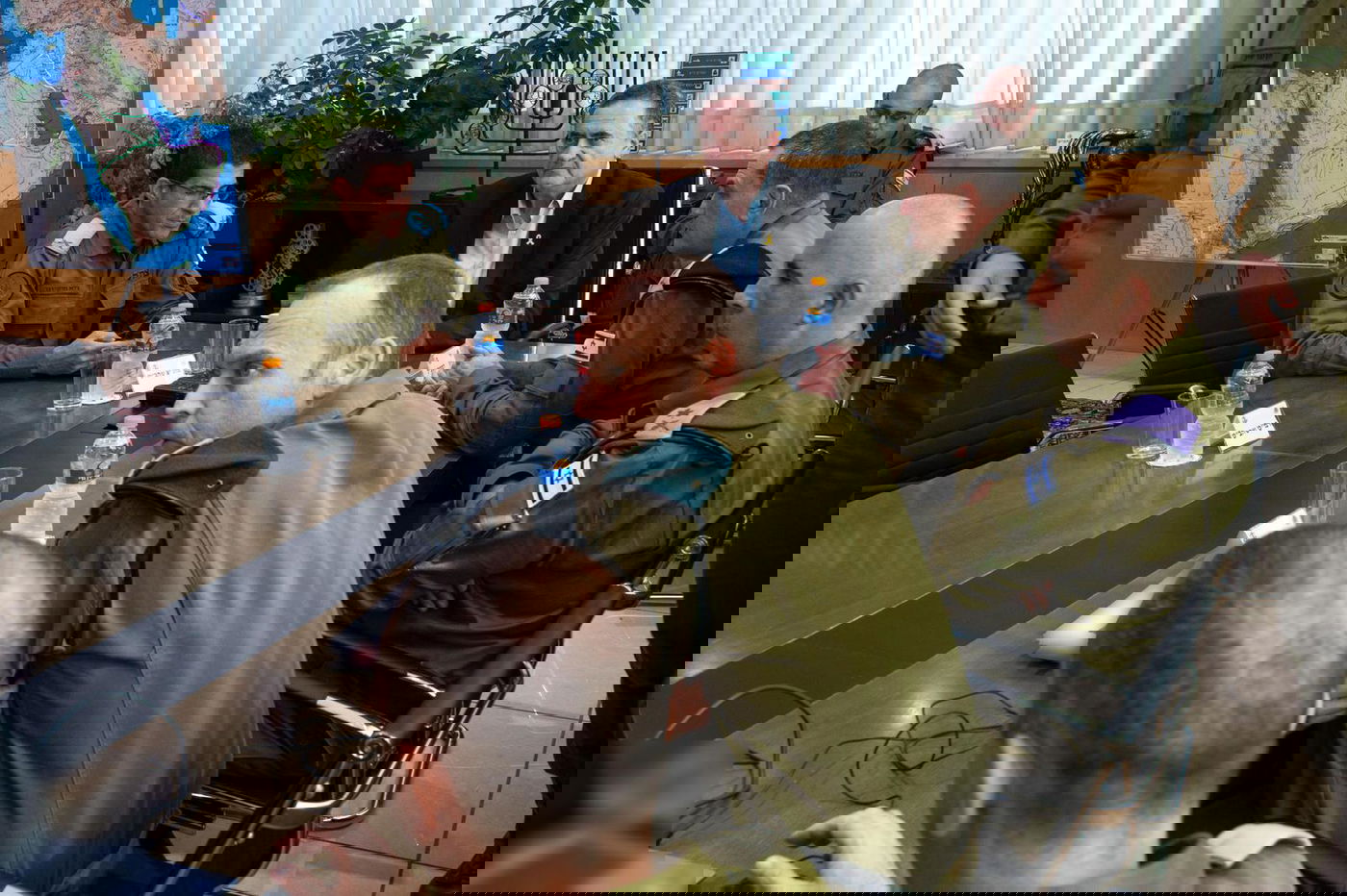 שר הביטחון כ"ץ בחיתוך מצב