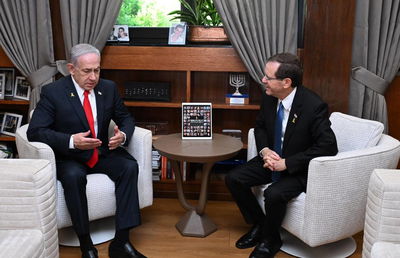 הרצוג ונתניהו 