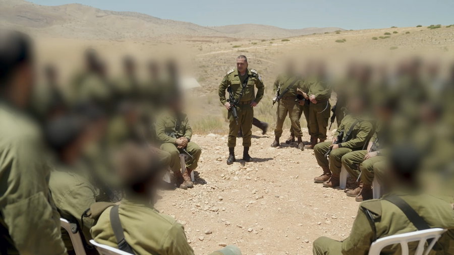 הרמטכ"ל עם לוחמי חשמונאים 