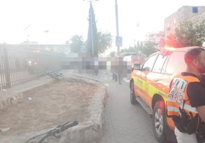 זירת התאונה