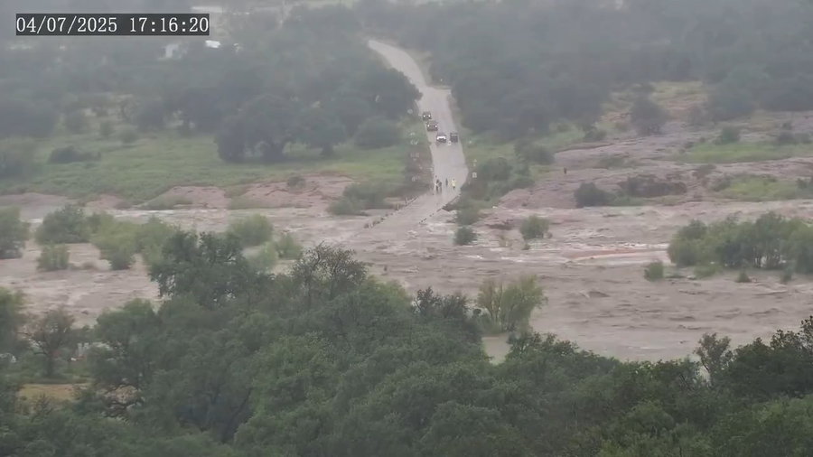 עליית הנהר בטקסס