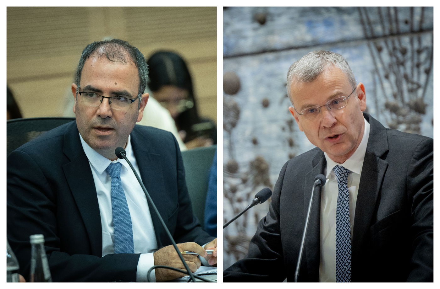 שר המשפטים לוין, והמשנה ליועמ"שית גיל לימון 