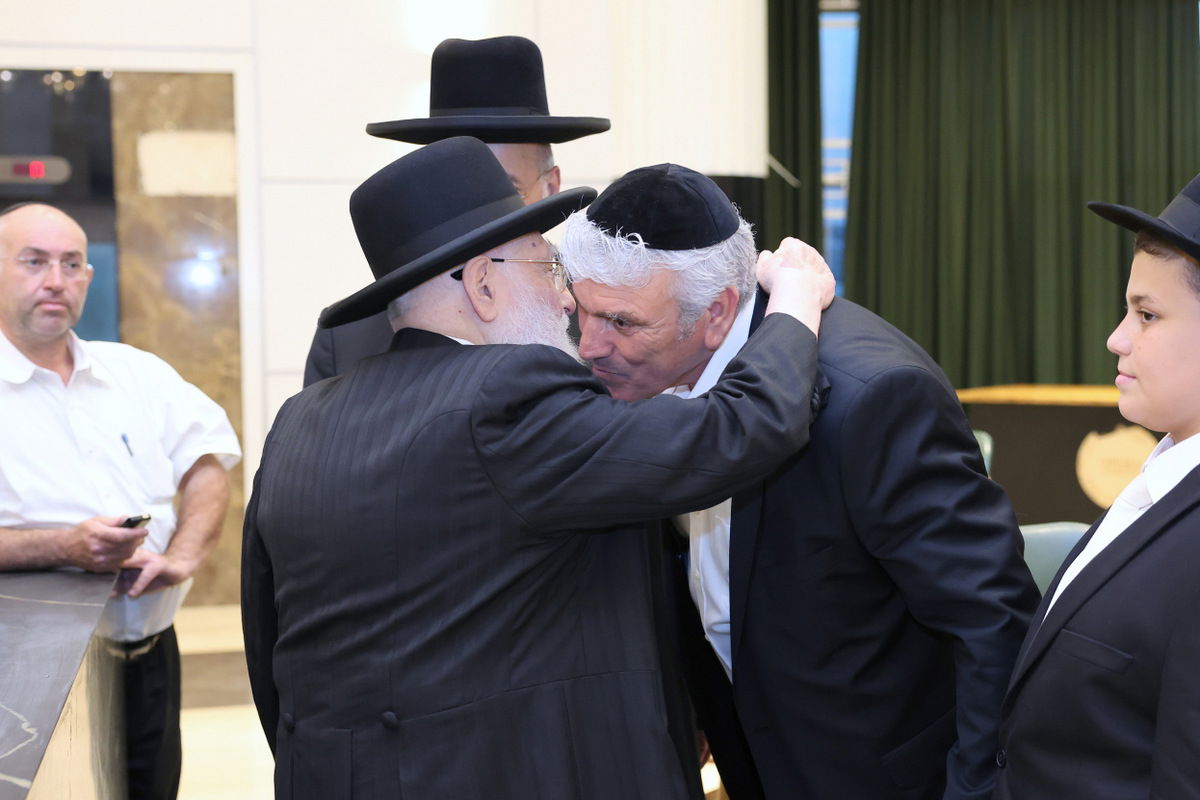 בר מצווה לבנו של אבי אמסלם 