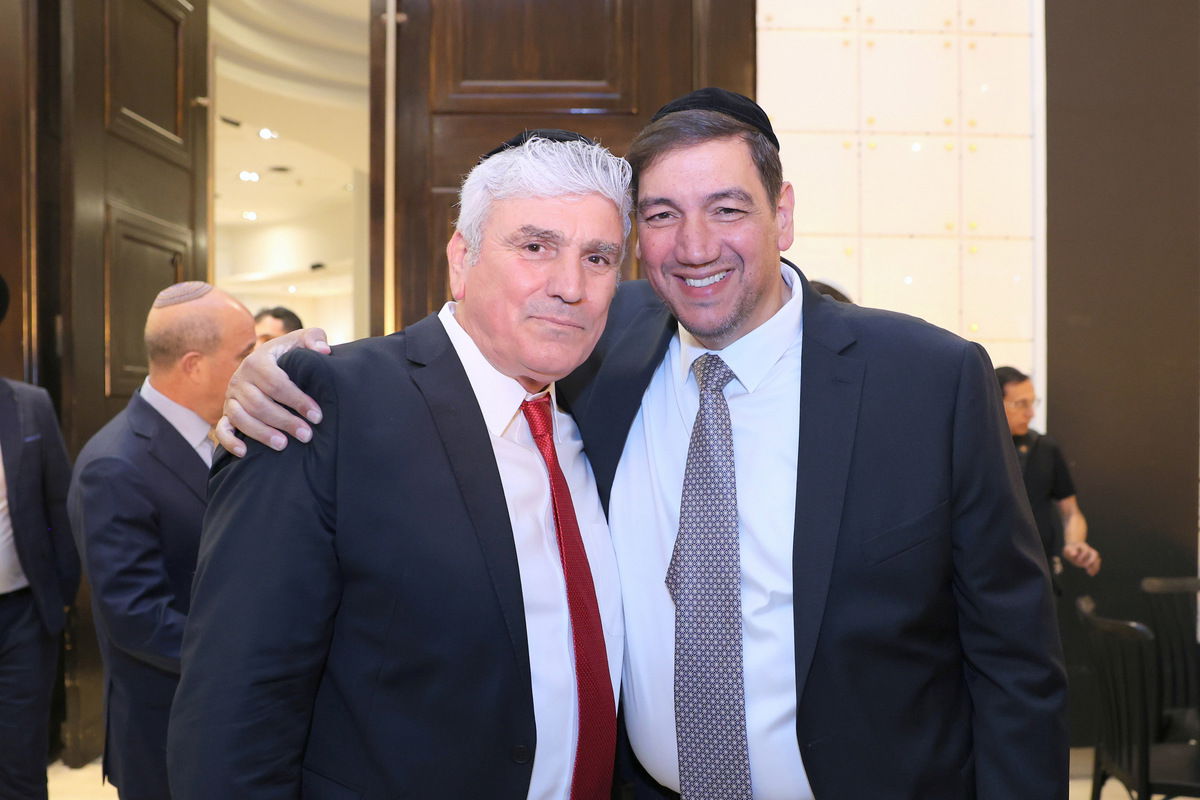 בר מצווה לבנו של אבי אמסלם 