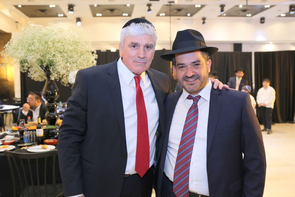 בר מצווה לבנו של אבי אמסלם 