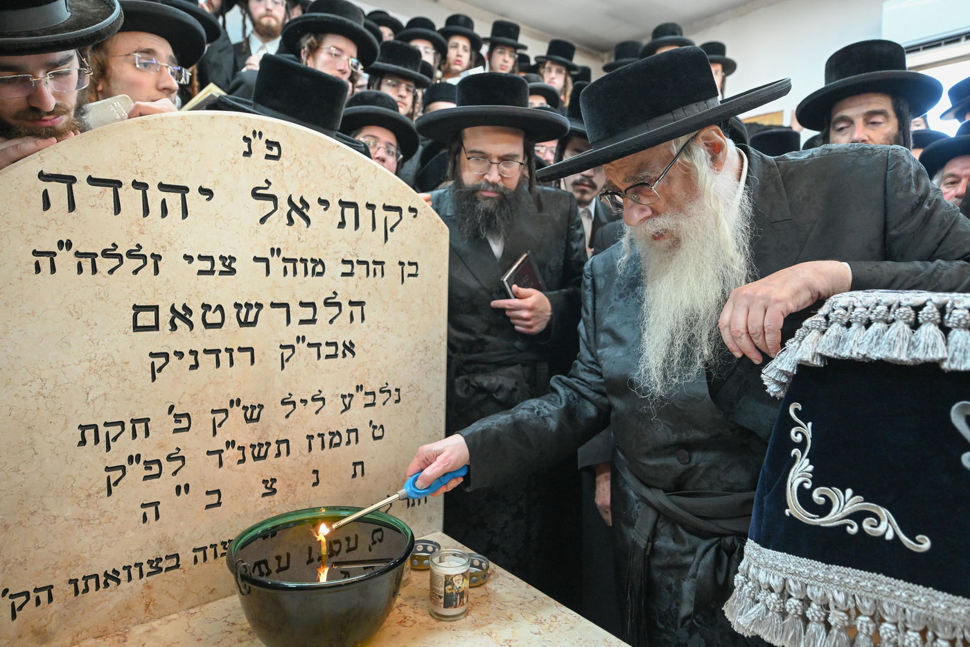 הילולא קדישא בצאנז