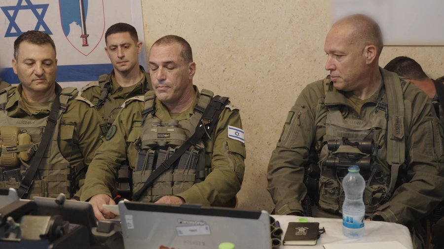 דברי הרמטכ"ל בחאן יונס