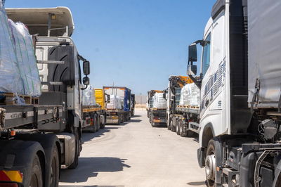 העברת הסיוע ההומניטרי. ארכיון