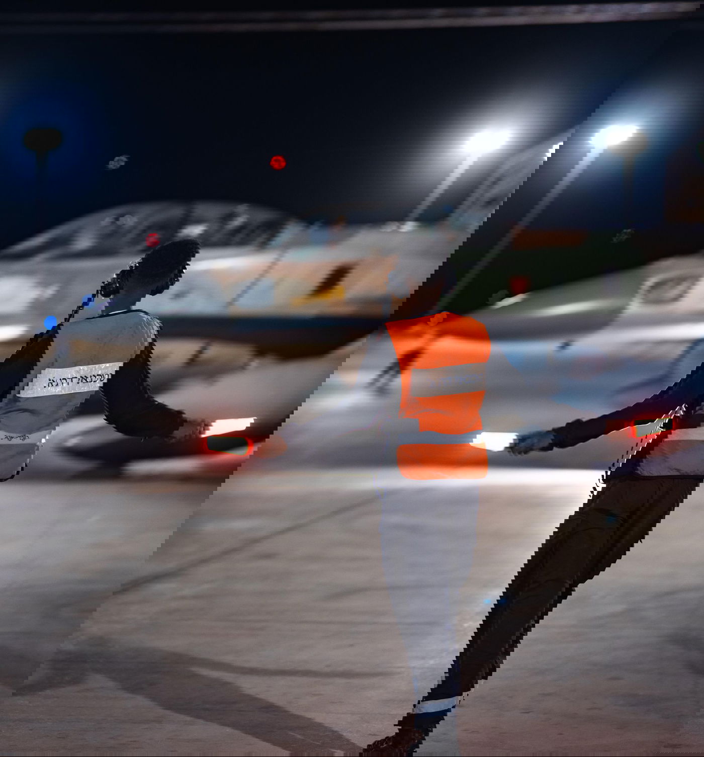 מטוסי הקרב ערוכים לקראת התקיפה