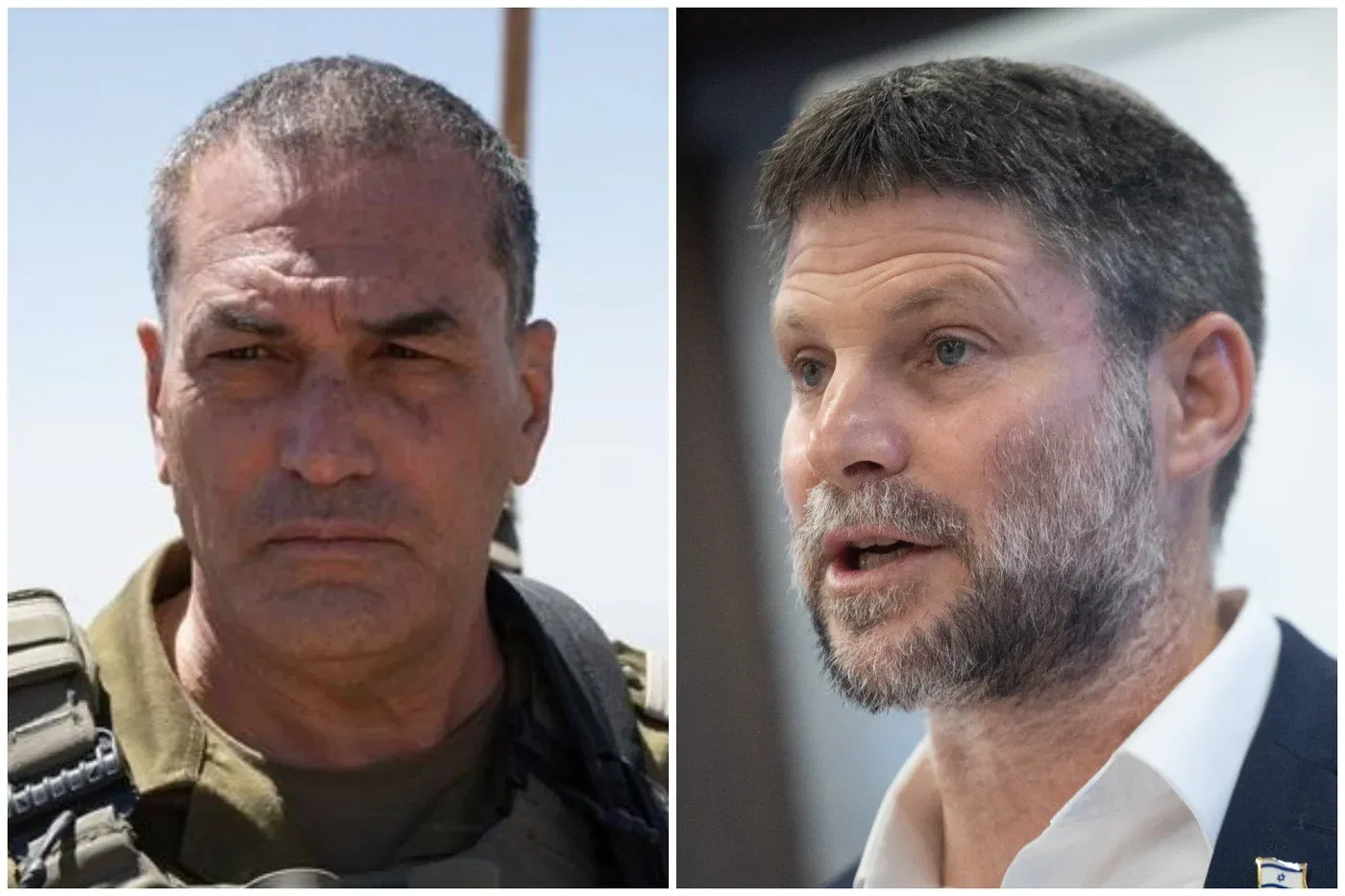 השר סמוטריץ'  והרמטכ"ל זמיר