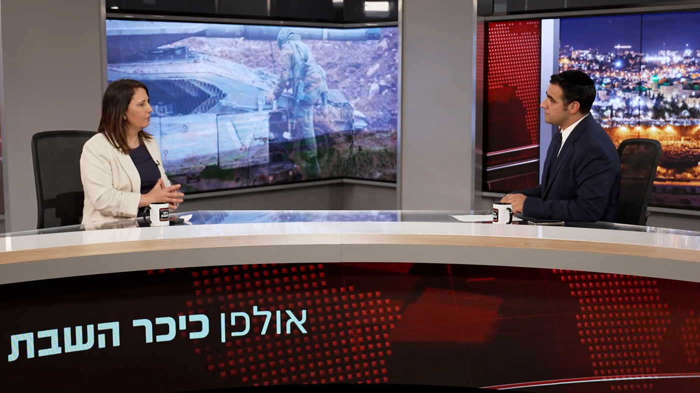 השרה גילה גמליאל בריאיון לישי כהן באולפן 'כיכר השבת'