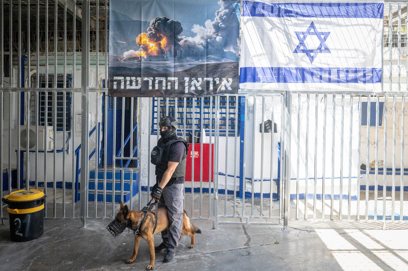 האגף המיוחד לנאשמים בריגול למען איראן בכלא דמון