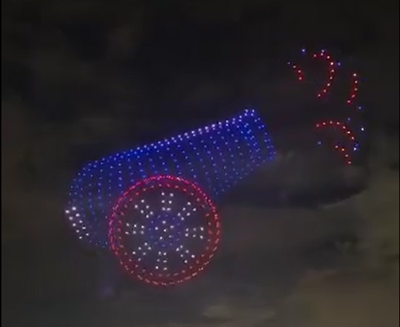 הרחפנים בחגיגות העצמאות בארה"ב