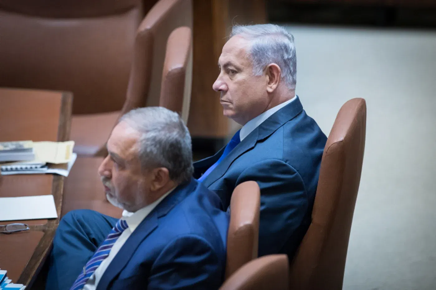 נתניהו וליברמן בימים טובים יותר