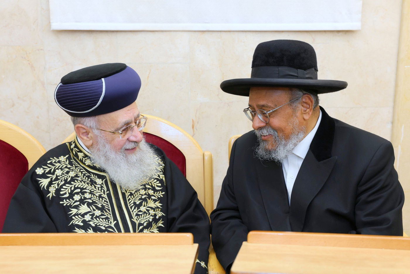 הראשל"צ הגר"י יוסף בביקור בראש העין