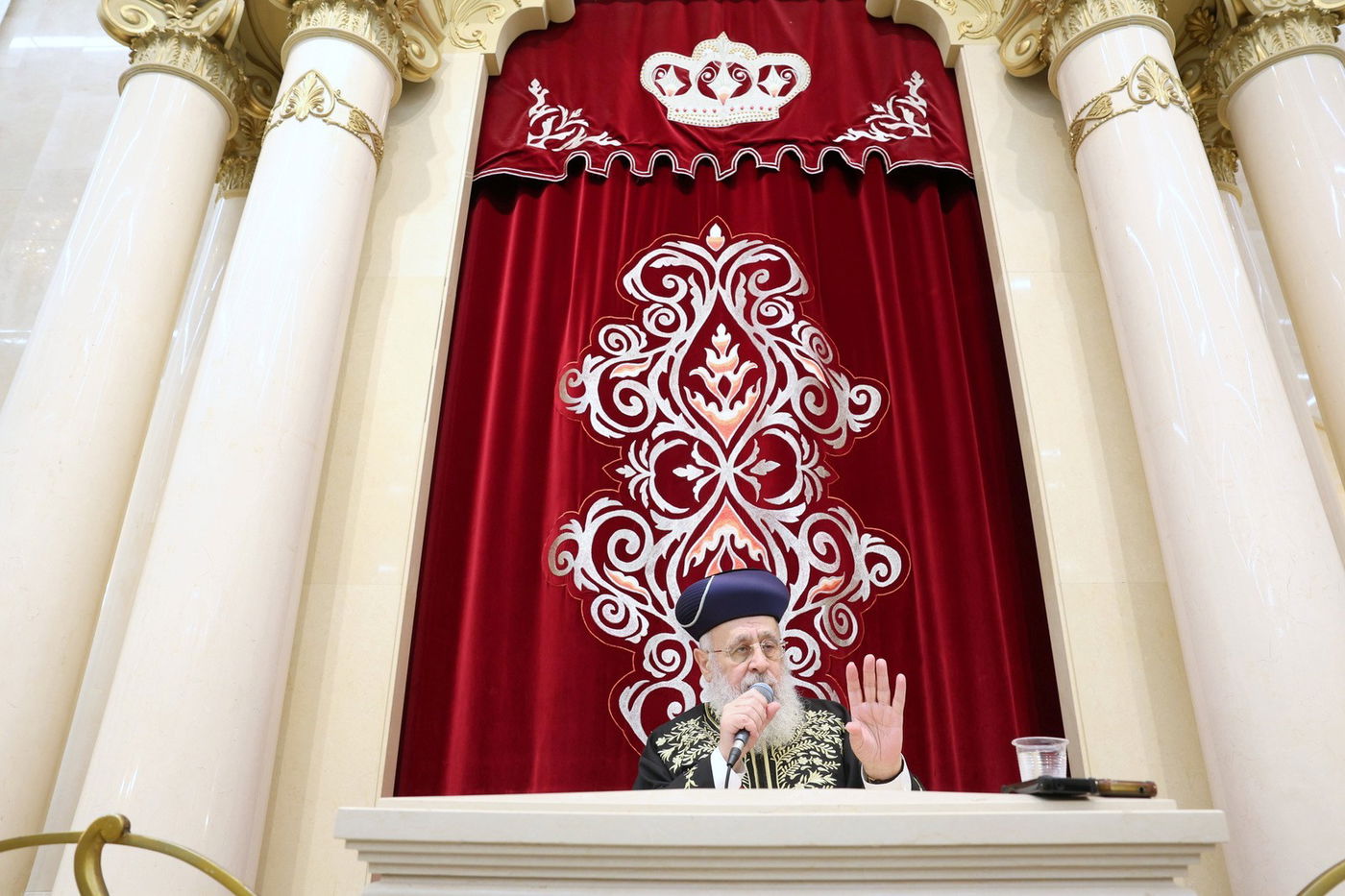 הראשל"צ הגר"י יוסף בביקור בראש העין